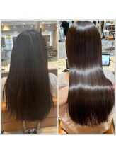 【酸性縮毛矯正×ULTOWAトリートメント】