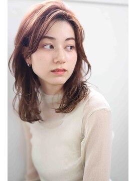 ヘアーゼロ 南新町(HAIR ZERO) ミディアムレイヤー