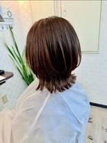 ヘアーアンドメイク アビディング(hair&make abiding)&nbsp;くびれボブ/ウルフ