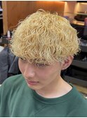 岐阜ブリーチ波巻きスパイラルパーマ