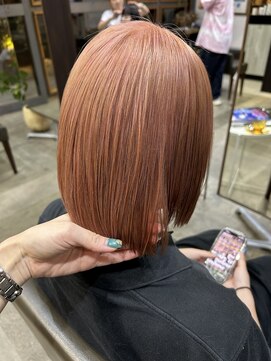 カトル ヘア デザイン(Quatre hair design) ペールピンクボブ