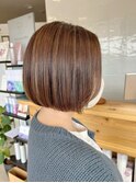 人気の明るめ白髪ぼかしカラー！