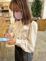 ヘアーサロン ソルト(hair salon SALT)&nbsp;【脱白髪染めにも対応】ミルクティーベージュ