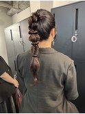 ポニー編み下ろし