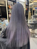 ラピス 渋谷本店(Lapis) バレイヤージュ/ホワイトラベンダーカラー/髪質改善/海外風