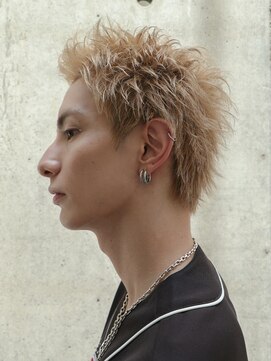 オーシャントーキョー 大阪(OCEAN TOKYO) ベリショスパイキーショートべリーショートアップバングメンズ