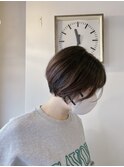 すっきりショートボブ