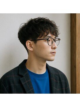 スープレックス ヘアーデザイン(SOUPREX HAIR DESIGN) 大人メンズショートニュアンスパーマ　20代 30代 40代 50代 60代