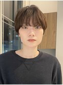 マッシュショート ベリーショート パーマ
