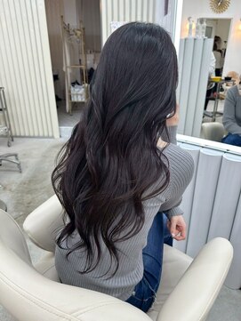 ユイマァル 岡山店(YUIMARL) スーパーロングレイヤー20代30代40代くびれヘアダークグレージュ