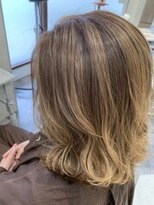 アース 福岡天神赤坂店(HAIR & MAKE EARTH)&nbsp;白髪ぼかしハイライト　３０