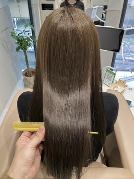 ひゃっか(100華) 髪質改善カラー/オリーブブラウン