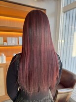 ユラギフロムユイマァル 水島店(YURAGI from YUIMARL)&nbsp;ブリーチデザインカラー20代30代40代ハイライトバレイヤージュ