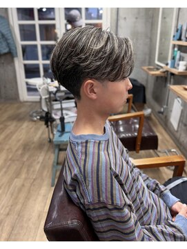 オムファミーユラグ(homme, famille raugh) コントラストハイライト