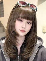 シキ(SIKI)&nbsp;ブリーチハイライト髪質改善ダブルカラーレイヤーカット