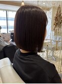 似合わせカット 10代20代30代40代 美髪縮毛矯正 タッセルボブ