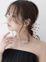 オシロ 岡山倉敷店(OSHIRO)&nbsp;ミディアムアレンジ/ヘアセット/結婚式お呼ばれヘア/倉敷