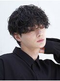 原宿ゆるめシャドウパーマルーズパーマダウンパーマメンズカット