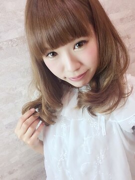 ヘア デザイン クランプ フロント(Hair Design CLAMP front) シフォンカラー