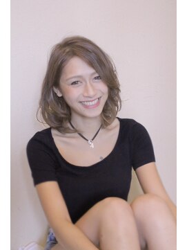 コジック ヘアアンドアイ(Cogic hair & eye) 大人可愛い前髪なし透明感カラーバウンシーカールハッシュカット