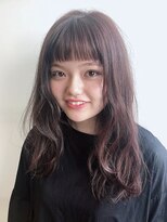 ナンプウ(Nanpu) 《Nanpu》オン眉+メルティガーネット