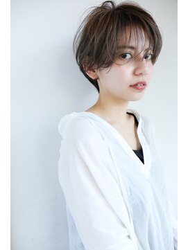 オッジ 西新店(Oggi) 大人ハンサムショート×透明感カラー