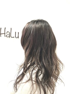 ヘアデザイン ハル(hair design HaLu) #グレイ#メッシュ#ピンク