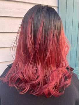 アプリバイリアン 浦和2号店(appri by Rien) エアリーミディインナーカラー/暖色,20代30代40代[浦和/浦和駅]