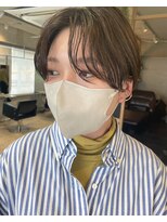 エンシー(ENCI)&nbsp;フロントパーマ／ハンサムショート