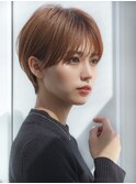前髪あり耳掛けショート20代30代40代【AIN.表参道】川原大地