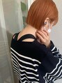 リィベ(Liibe)&nbsp;切りっぱなし×オレンジ◎オーダー率No1スタイルがこちら◎