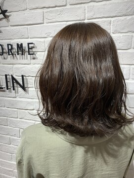ヘア スパ ビューティー エールフォルム(HAIR SPA BEAUTY YELLFORME) 波巻きウェーブ×ダークショコラ