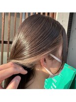 グランツヘアー(Glanz hair)&nbsp;マロンラッテイヤリングカラー