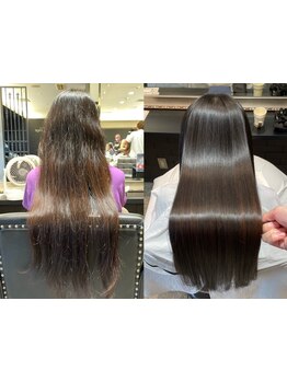 カラーや縮毛矯正でダメージしてしまった髪に。CMみたいなサラサラな髪になりたい方は《UNVOYAGE》へ☆