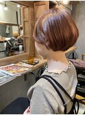 ショート×ボブスタイル