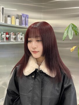 ゼスト 八王子店(ZEST) チェリーレッド/暖色カラー/【藤野はるひ】