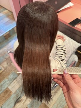 ミーネピンク 行徳店(Miene Pink) 髪質改善＊ピンクブラウン＊美髪☆_Pink行徳駅 妙典駅 浦安駅