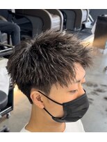 バース 梅田中崎町店(BIRTH)&nbsp;ツイストスパイラルパーマツイストパーマメンズマッシュパーマ