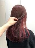 ワンポイントでお洒落なインナーカラー！
