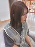 【‐GENIC清水/草薙/静岡】コスメストレートリタッチ＋髪質改善TR￥19,500