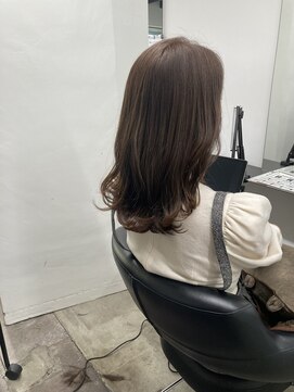 イレス 札幌円山店(IRESU) 切りっぱなしボブ/エアリーロング/美髪/ピンクブラウン/ショート