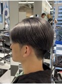 刈り上げセンターパート