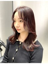 ハルキミナト ジャパン ヨコハマ(HARUKI MINATO japan YOKOHAMA)&nbsp;韓国ヘア/くびれヘア/チェリーピンク20代30代