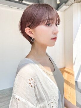 シオン(shion) 似合わせカットメルティカラーアプリコットオレンジ_29466