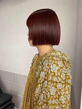 ステン(sten) 切りっぱなしボブ/ミニボブ/ショートボブ/ストレートボブ