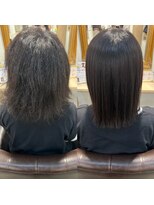 トムヘアーデザイン 楠葉店(TOM HAIR DESIGN)&nbsp;艶髪/艶髪ストレート/髪質改善ストレート/縮毛矯正