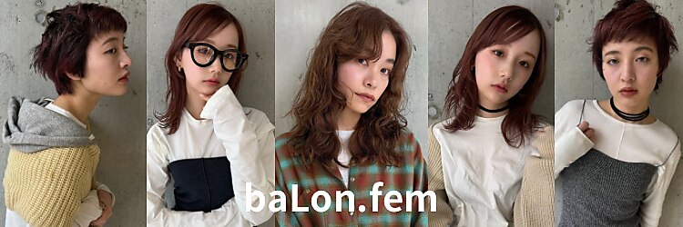 バロンフェム(baLon.fem)のサロンヘッダー