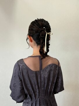 リム(Limb) 変形」ポニーテール　ヘアアレンジ