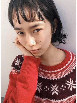 ユアーズヘアセカンド(youres hair 2'nd) 【黒髪】【ナチュラル】外ハネボブ