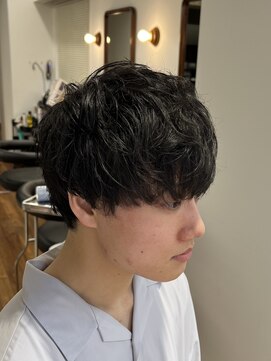 ザデイトウキョウ 表参道 青山(THE DAY TOKYO) 癖毛ショート/刈りなし/メンズカット/大人メンズ